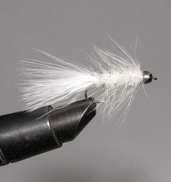 ���� Woolly Bugger  white � 8 